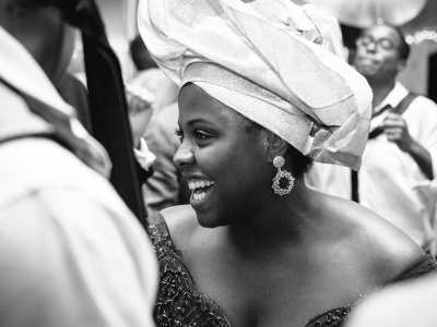 Chicago Wedding Bride Gele