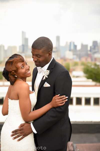 Chicago Wedding Bride and Groom