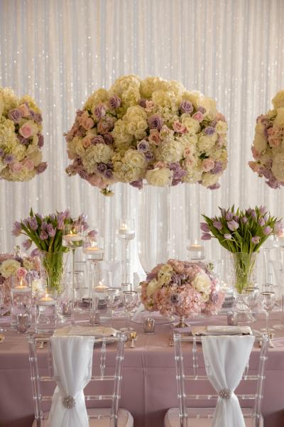 Events by TMA Lavender & Silver Springtime Wedding Floral Design