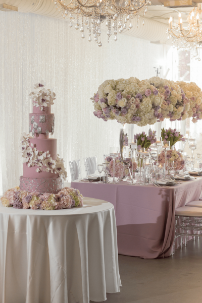 Events by TMA Lavender & Silver Springtime Wedding Floral Design