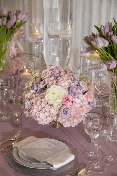 Events by TMA Lavender & Silver Springtime Wedding Floral Design