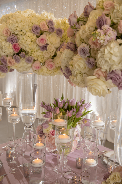 Events by TMA Lavender & Silver Springtime Wedding Floral Design